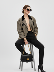 WEST VILLAGE Herringbone Tweed Jacket BYMANYC ® New York