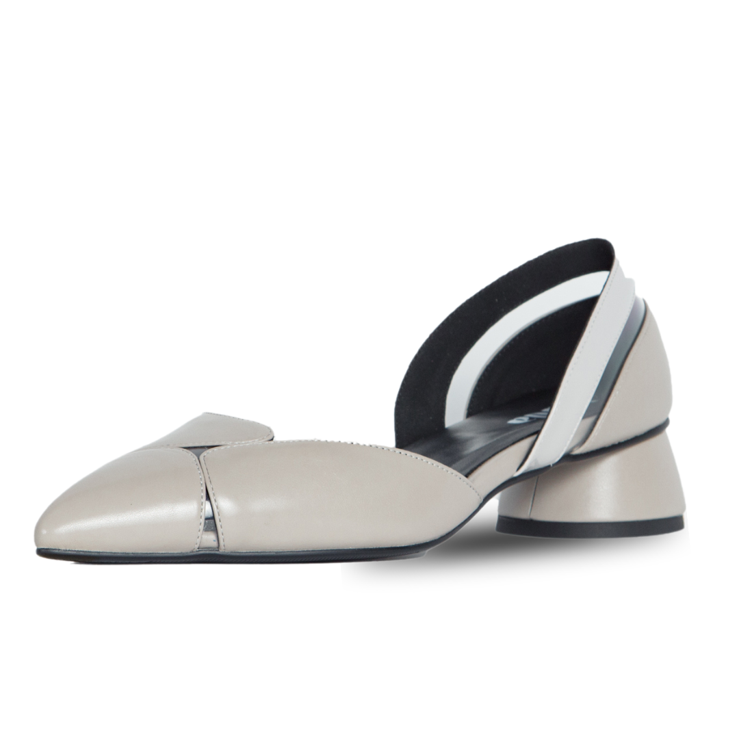 Natalia Flats Grey Vaila Shoes