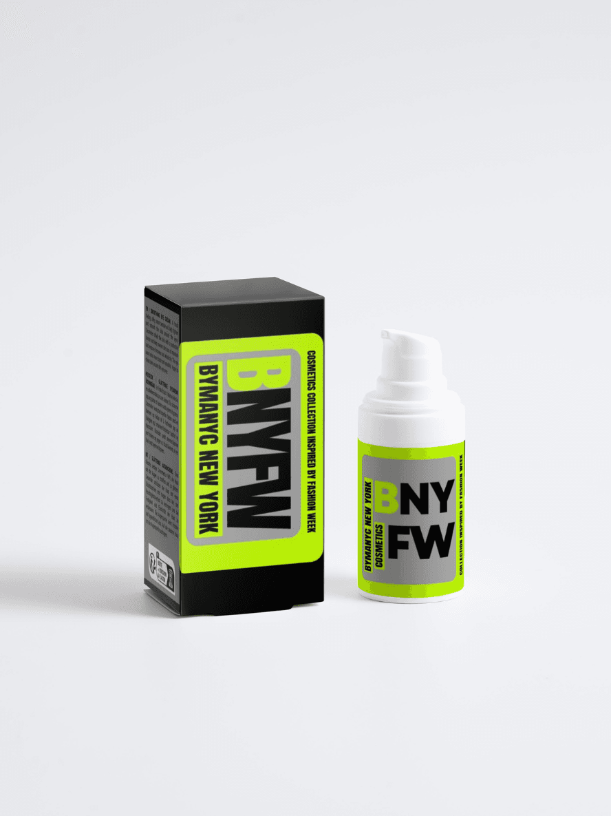 Bottle and packaging of Dynamic New York product on a white background
