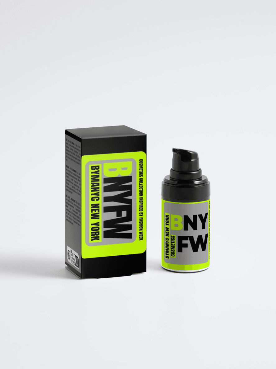 Bottle and packaging of Dynamic New York product on a white background