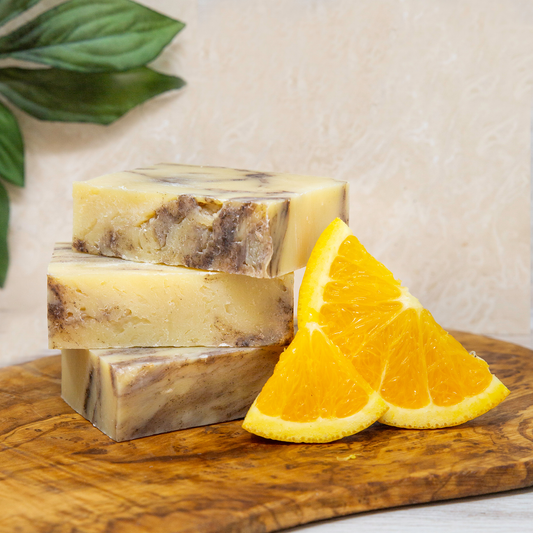Orange Patchouli Soap Bar Poofy Organics