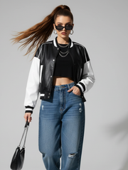 PU Leather Jacket, Lower East Side | Women - BYMANYC ® New York