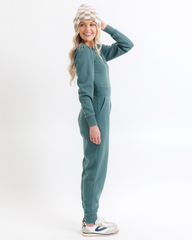 Perfect Balance Puff Sleeve Jumpsuit