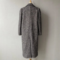 Women's Wool Coat with Long Sleeves