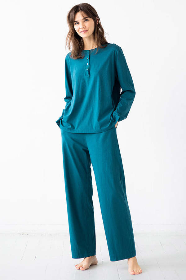 Straight Leg Pants in Pima Cotton Salua Lingerie
