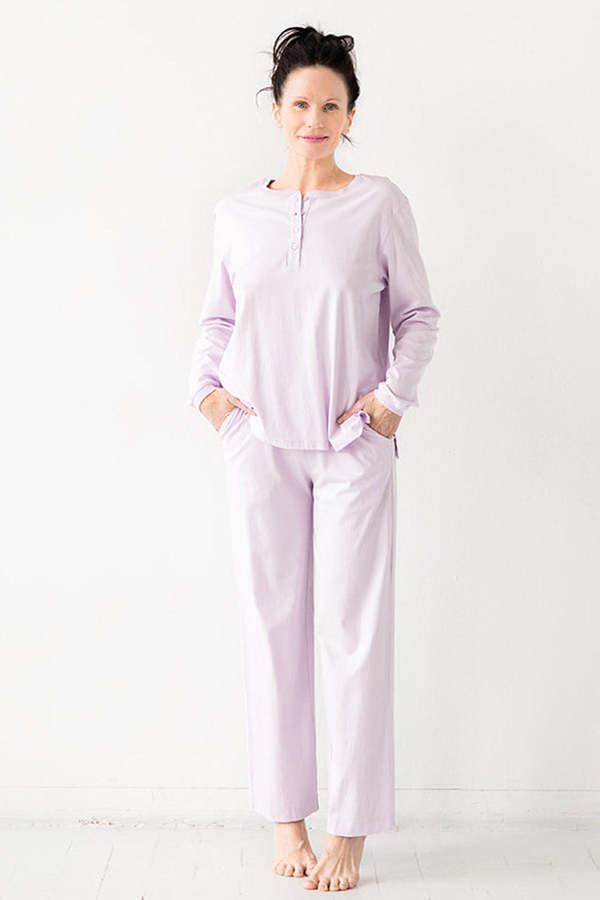 Straight Leg Pants in Pima Cotton Salua Lingerie
