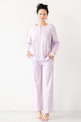 Straight Leg Pants in Pima Cotton Salua Lingerie