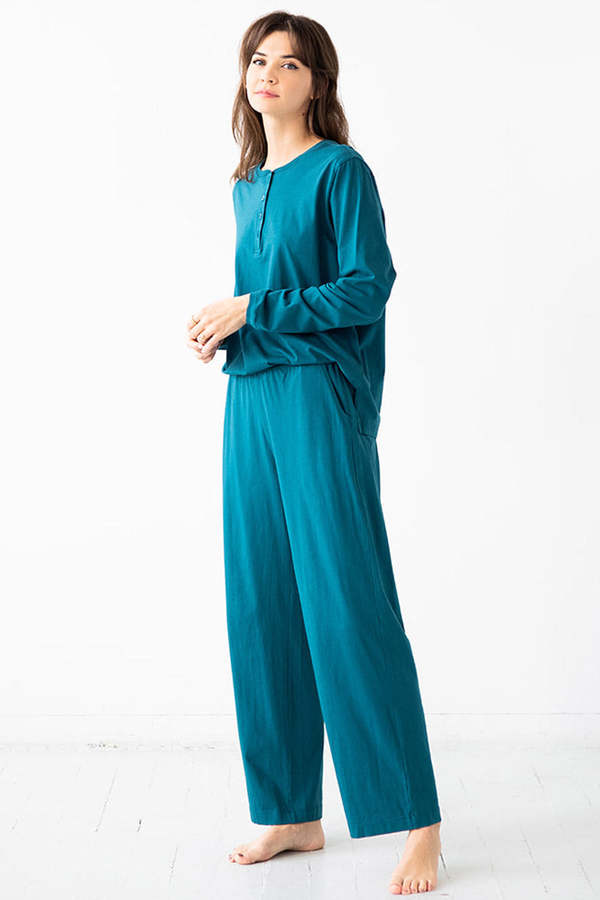 Straight Leg Pants in Pima Cotton Salua Lingerie