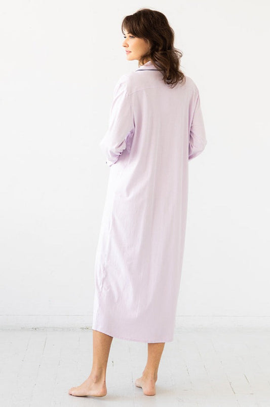 SALUA Sleep Shirt in Pima Cotton - Long Salua Lingerie