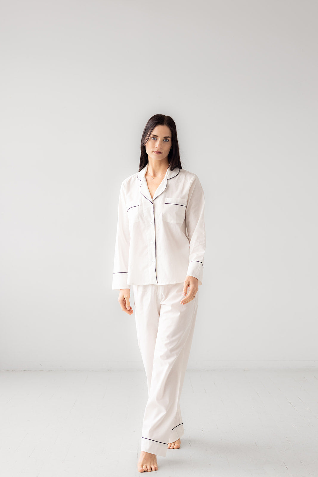 SALUA Classic Pajama in Woven Cotton Salua Lingerie