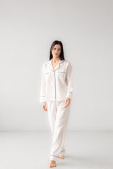 SALUA Classic Pajama in Woven Cotton Salua Lingerie