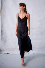 Serafina Cotton/Silk Long Gown Salua Lingerie