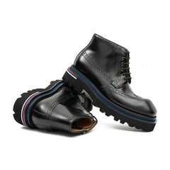 Side - Zipper Martin Boots 3016B Black