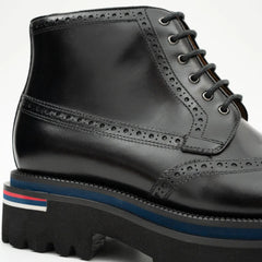 Side - Zipper Martin Boots 3016B Black