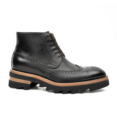 Side - Zipper Martin Boots Black