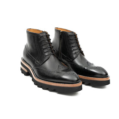 Side - Zipper Martin Boots Black