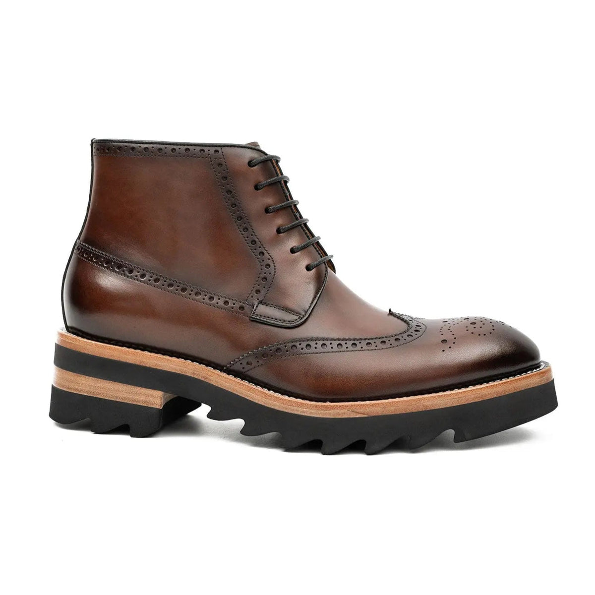 Side - Zipper Martin Boots Coffe