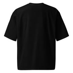 Black t-shirt on a white background