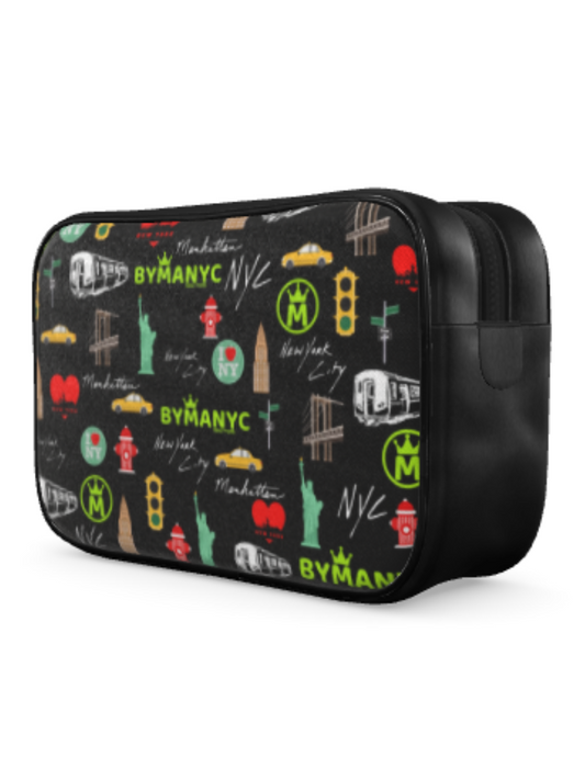 Toiletry Bag JET SET – BYMANYC ® New York Vegan Travel Essential