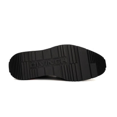 Tri-Stripe Patent Brogue Bootie