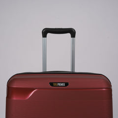 20-inch Red Carry-On Hardcase Roller Luggage with 360° Wheels Sole Premise