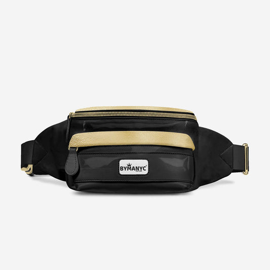 Vegan Designer Luxe Multi-Pocket Belt Bag | BYMANYC ® New York BYMANYC ® New York