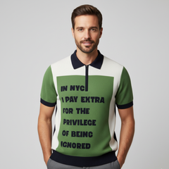 WALL STREET Cashmere Polo BYMANYC ® New York
