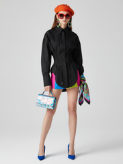 Waist-Tied Irregular Shirt, Hudson Yards | Women - BYMANYC ® New York