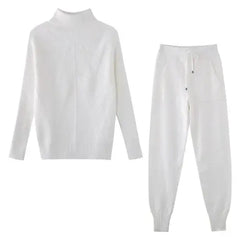 Women's Knitted Tracksuit | Cozy & Stylish Loungewear