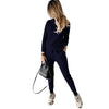 Women's knitted tracksuit