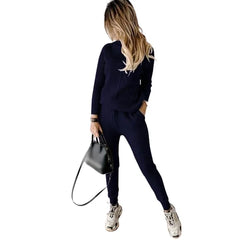 Women's Knitted Tracksuit | Cozy & Stylish Loungewear