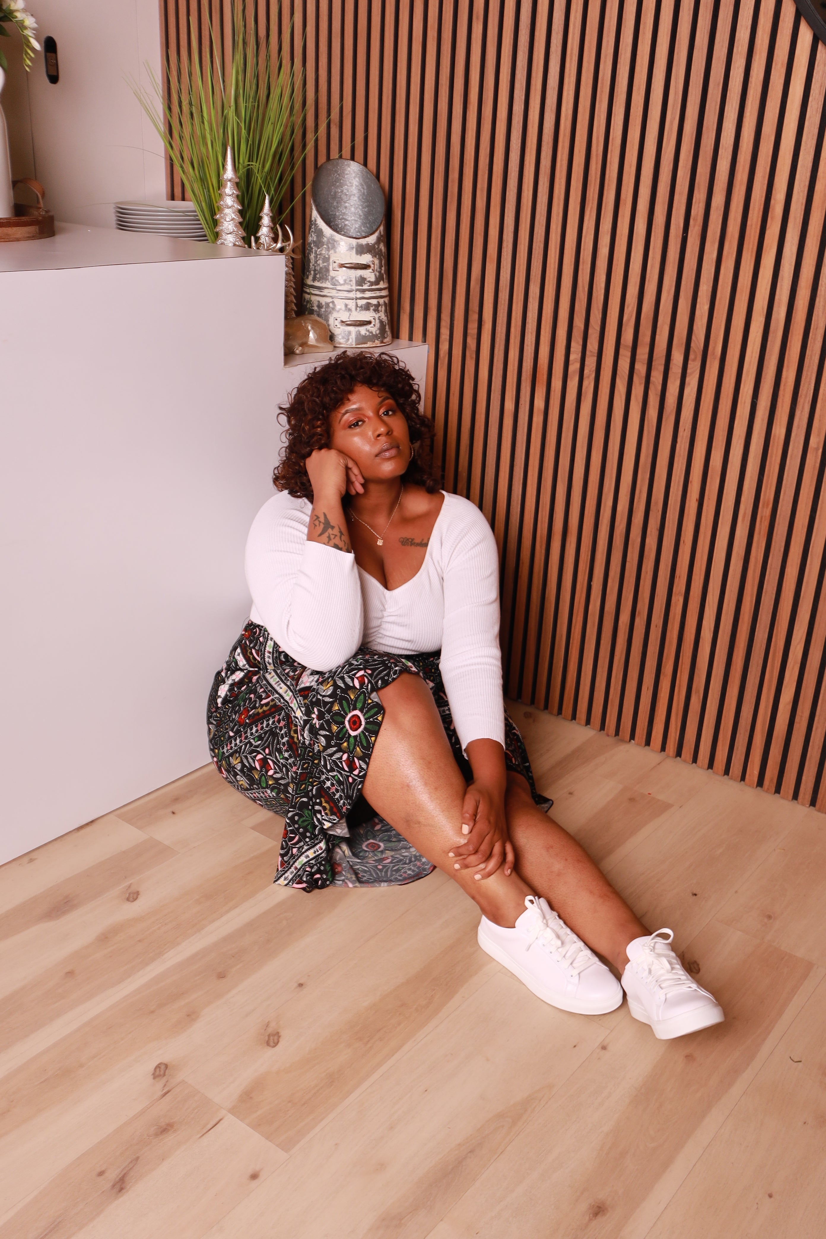 Jordin Sneakers White Vaila Shoes