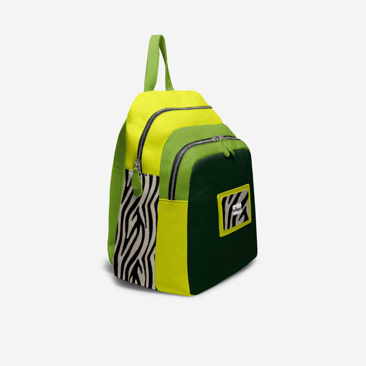 Zebra Jungle Backpack by BYMANYC ® New York – Handmade Vegan Luxury BYMANYC ® New York