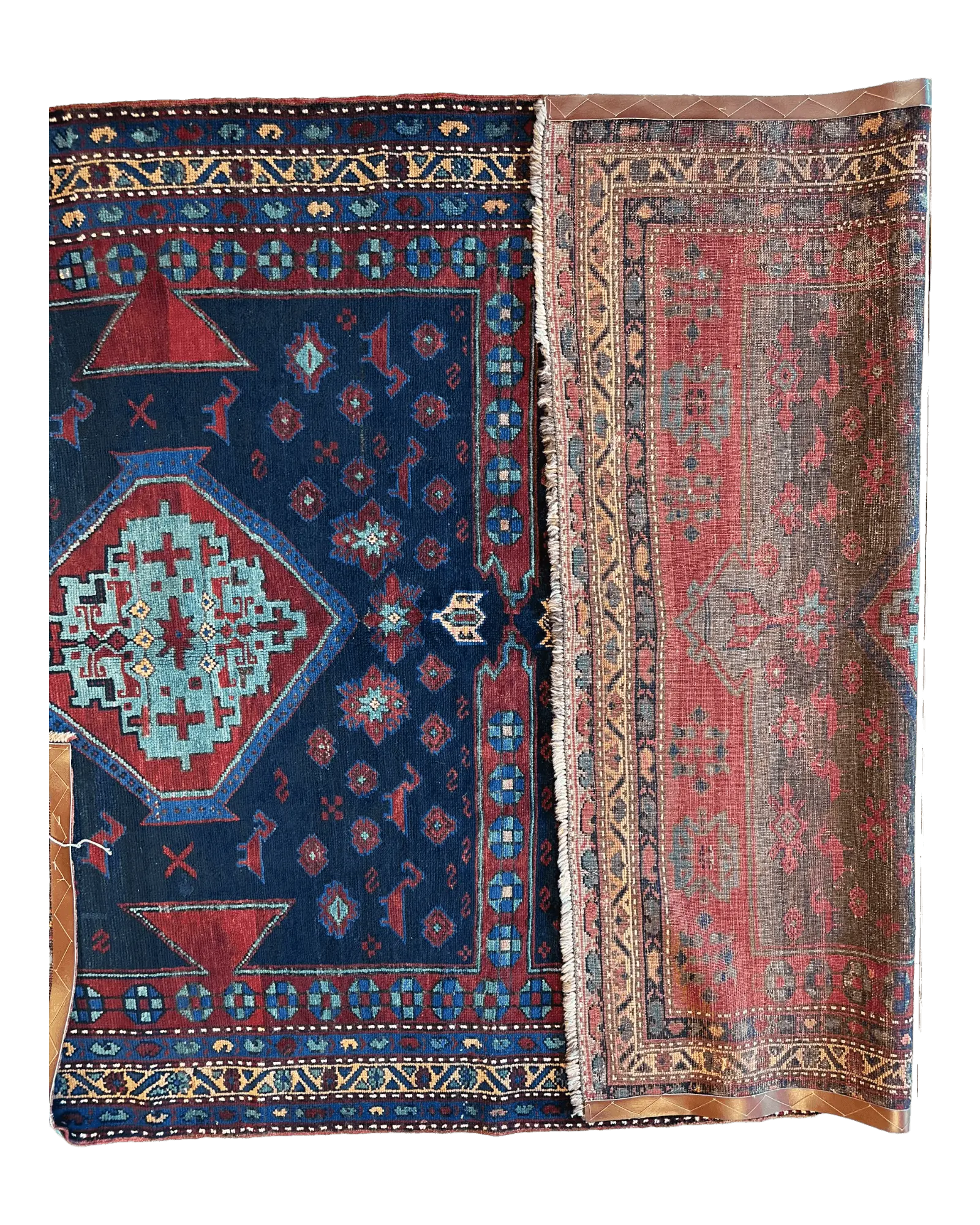 Antique 19th Century Handwoven Kazak Tribal Rug 5’ x 8’ Rugistan
