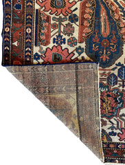 Antique Persian Malayar Circa 1900 4’10 x 6’7” Rugistan