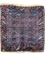 Antique Tribal Baluch Bag Bag Face - 22" X 24" Rugistan