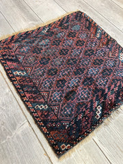 Antique Tribal Baluch Bag Bag Face - 22" X 24" Rugistan