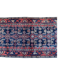 Antique Vegetable Dye Malayer Persian Runner Rug 3x10’4” Rugistan