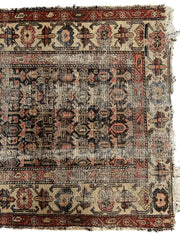 Antique Worn Late 19th Century Persian Rug 3’3” x 6’ Rugistan