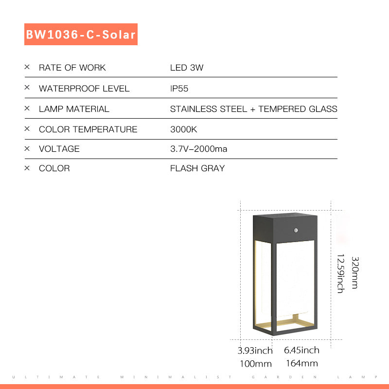 Waterproof LED Wall Light | Outdoor Durable Lighting