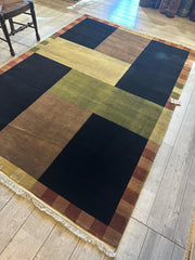 Beautifull Hand Knotted Abstract Area Rug 6’ x 9’ Rugistan