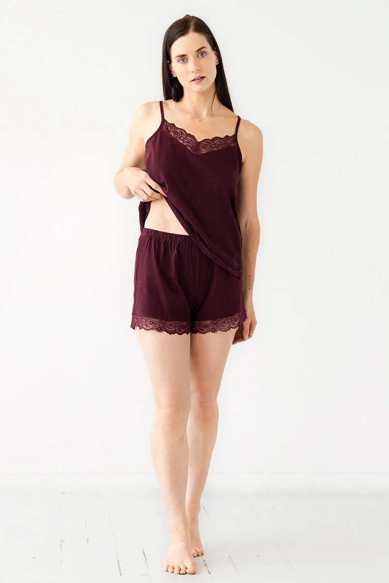 Birdies Short Set in Pima Cotton Salua Lingerie