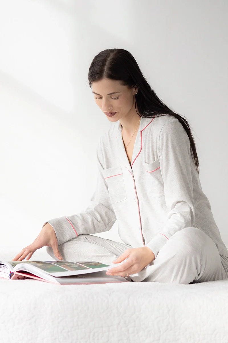 SALUA Classic Luxury Pajamas in Brushed Pima Cotton Salua Lingerie