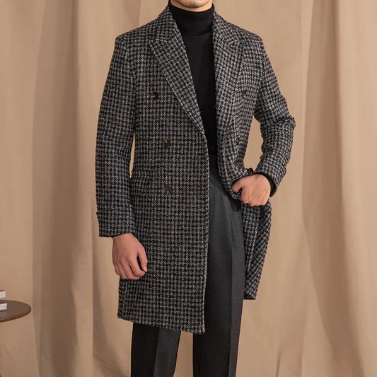 Wool double-breasted coat Family Shopolf