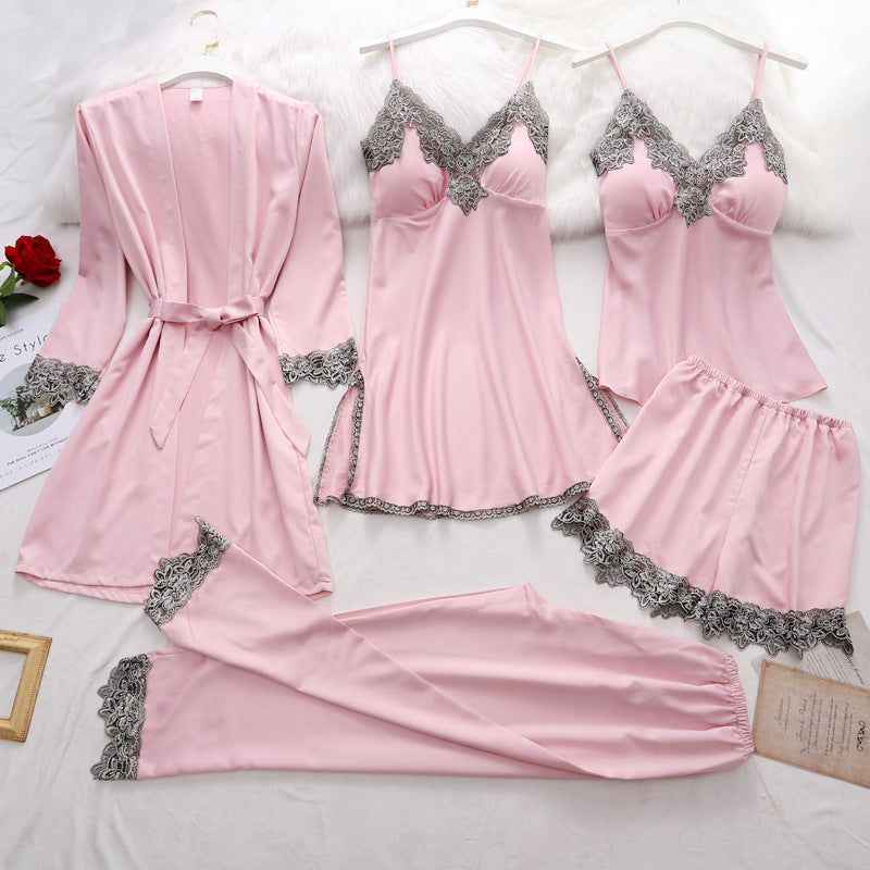 5pcs Pajama Set Women