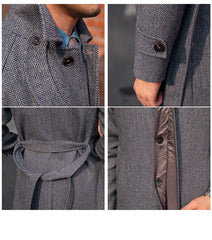 Wool Slim Fit Mid Length Coat Family Shopolf