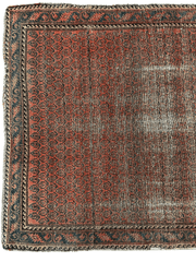 Distressed Persian Paisley Rug 3’8” x 5’2” Rugistan