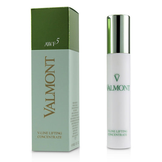 Valmont skincare product and packaging on a white background