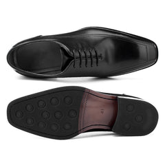 Men's Lace-up Cowhide Shoes
