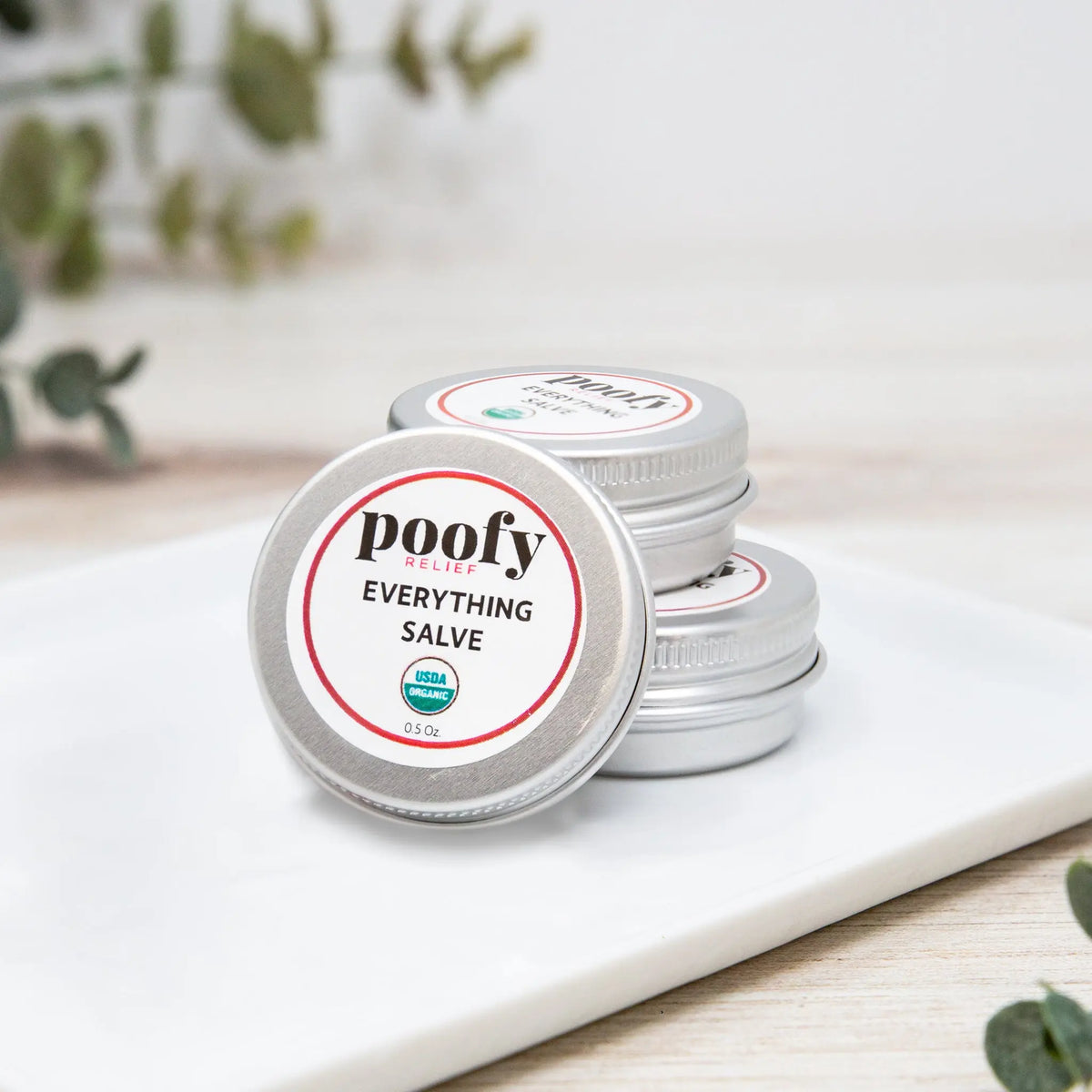 Everything Salve Organic - Travel Set (3 pk) Poofy Organics